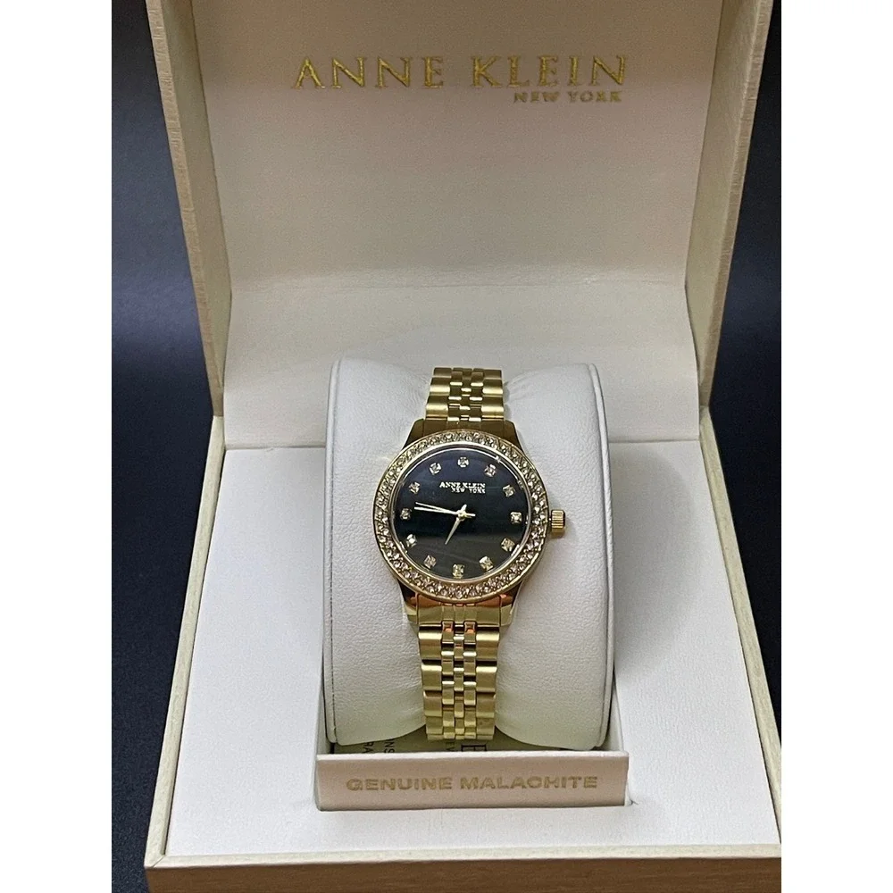 Anne Klein New York Crystal Accented Women's Quartz Watch 12-7784MAGB